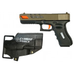 Vojenská súprava - vesta, pištoľ Glock 17, samopal MP7 A1 Vojenská súprava - vesta, pištoľ Glock 17, samopal MP7 A1